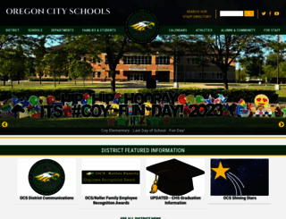oregoncityschools.org screenshot