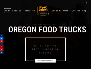 oregonfoodtrucks.com screenshot