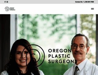 oregonplasticsurgeons.com screenshot