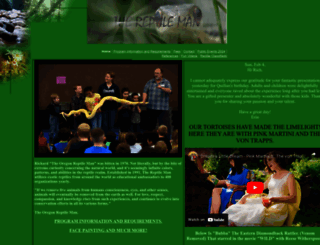 oregonreptileman.com screenshot