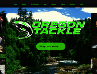 oregontackleinc.com screenshot
