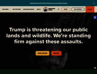 oregonwild.org screenshot