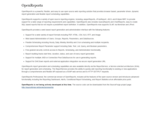 oreports.com screenshot