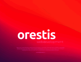 orestis.nl screenshot