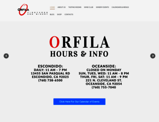 orfila.com screenshot
