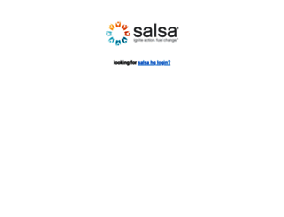 org2.salsalabs.com screenshot