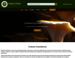organic-galaxy.com screenshot