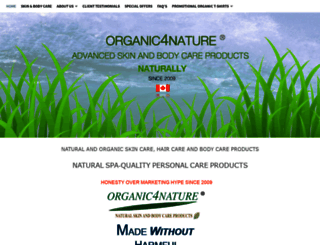 organic4nature.com screenshot