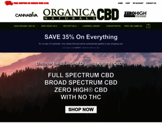 organicanaturals.com screenshot