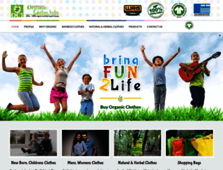 organicclothesindia.com screenshot