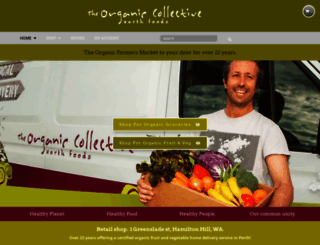 organiccollective.com.au screenshot