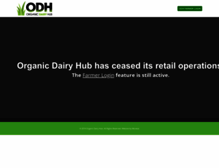 organicdairyhubnz.co.nz screenshot