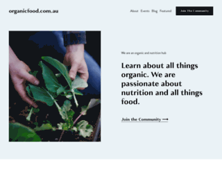 organicfood.com.au screenshot