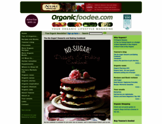 organicfoodee.com screenshot