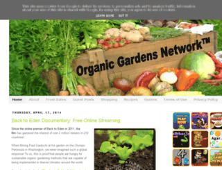 organicgardensnetwork.blogspot.hu screenshot