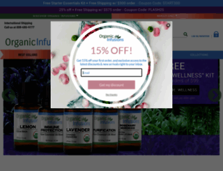 organicinfusionswholesale.com screenshot
