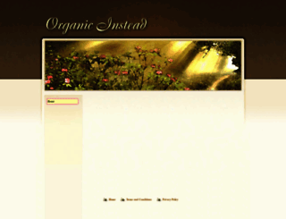 organicinstead.com screenshot
