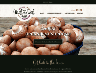 organicmushrooms.com screenshot