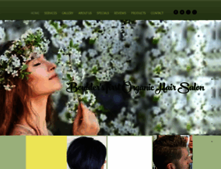 organicnaturalhairsalon.com screenshot