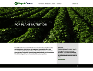 organicocean.ca screenshot