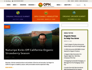organicproducenetwork.com screenshot