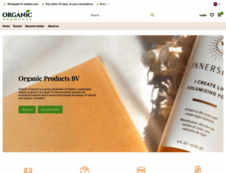 organicproducts.nl screenshot