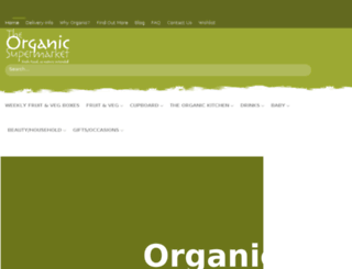organicsupermarket.ie screenshot