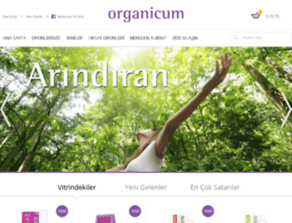 organicumshop.com screenshot
