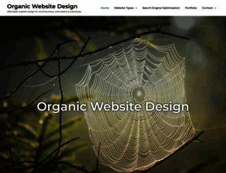 organicwebsitedesign.co.uk screenshot