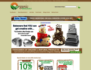 organicwholesaleclub.com screenshot