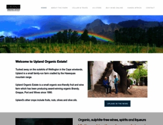 organicwine.co.za screenshot