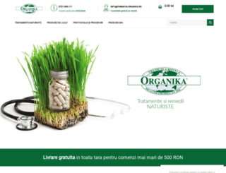 organika.com.ro screenshot