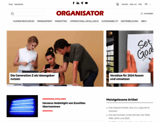 organisator.ch screenshot