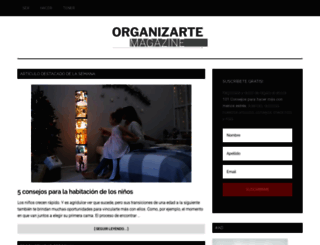organizartemagazine.com screenshot
