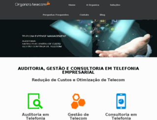 organizatelecom.com.br screenshot