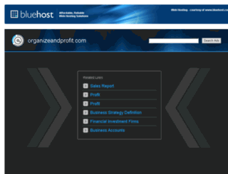 organizeandprofit.com screenshot