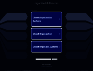 organizedclutter.com screenshot