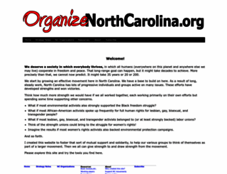 organizenorthcarolina.org screenshot