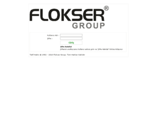 organizer.flokser.com.tr screenshot