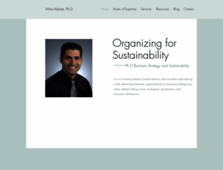 organizingforsustainability.com screenshot
