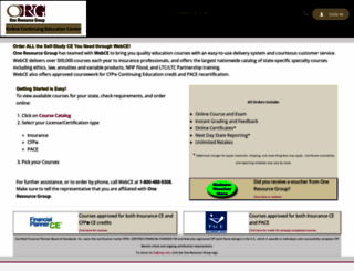 orgcorp.webce.com screenshot