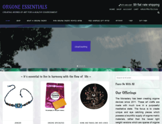 orgoneessentials.com screenshot