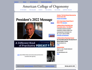 orgonomy.org screenshot