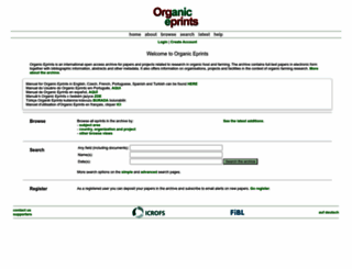 orgprints.org screenshot