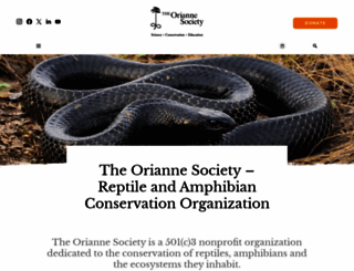 oriannesociety.org screenshot