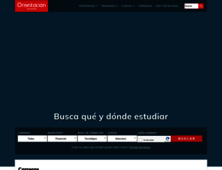 orientacion.universia.net.co screenshot