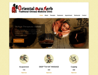 oriental-acu-herb.com screenshot