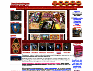 oriental-embroidery.com screenshot