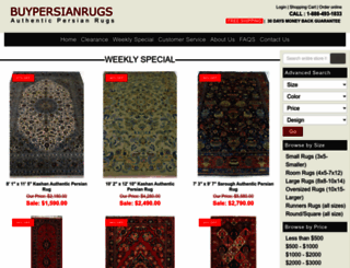 orientalrugspersianrugs.com screenshot
