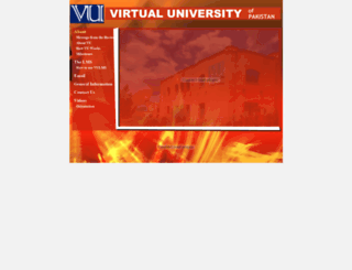 orientation.vu.edu.pk screenshot